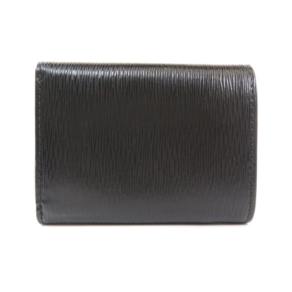 Prada Trifold Leather Purse Wallet Bifold Plate